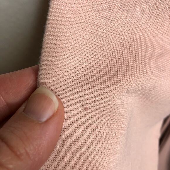 Tracy Negoshian Jada blush light pink sheath dress size Medium NWT - Picture 7 of 13